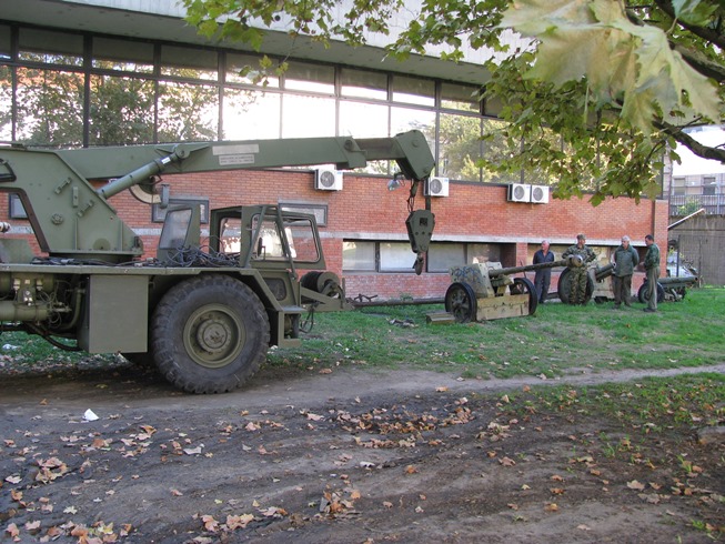 Рестаурација топова из артиљеријског парка Музеја Војводине
